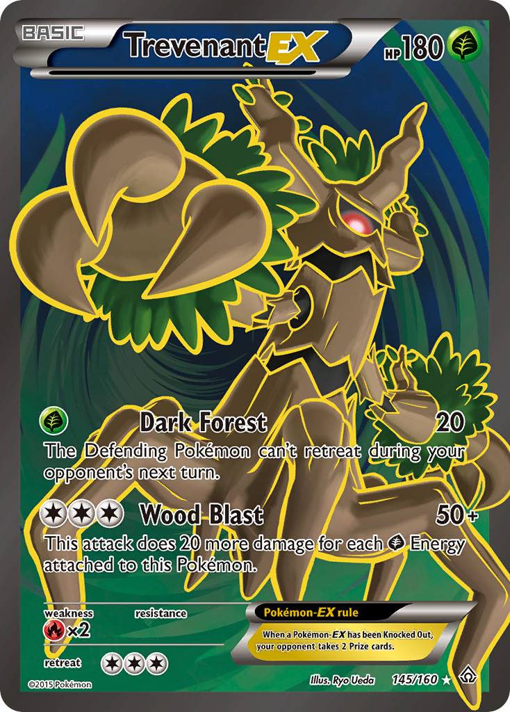 Trevenant EX (145/160) [XY: Primal Clash] | Card Citadel