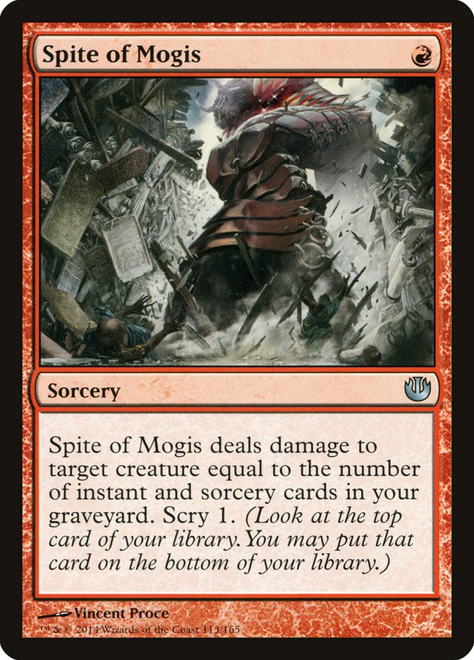 Spite of Mogis [Journey into Nyx] | Card Citadel