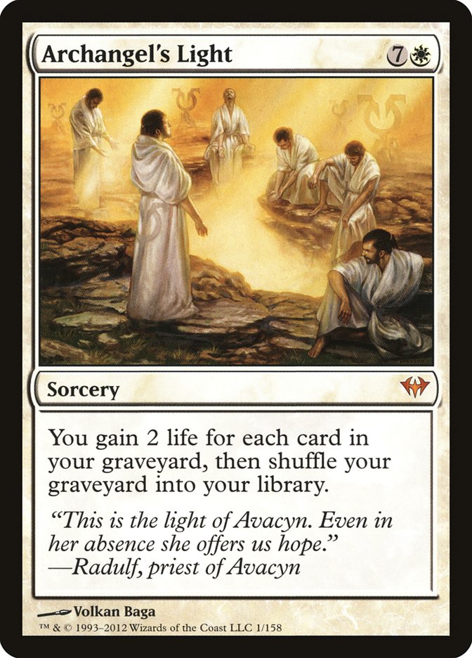Archangel's Light [Dark Ascension] | Card Citadel