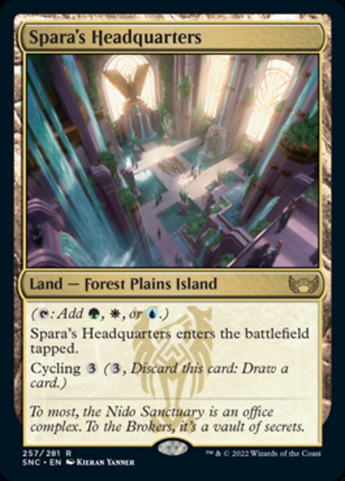 Spara's Headquarters [Streets of New Capenna] | Card Citadel