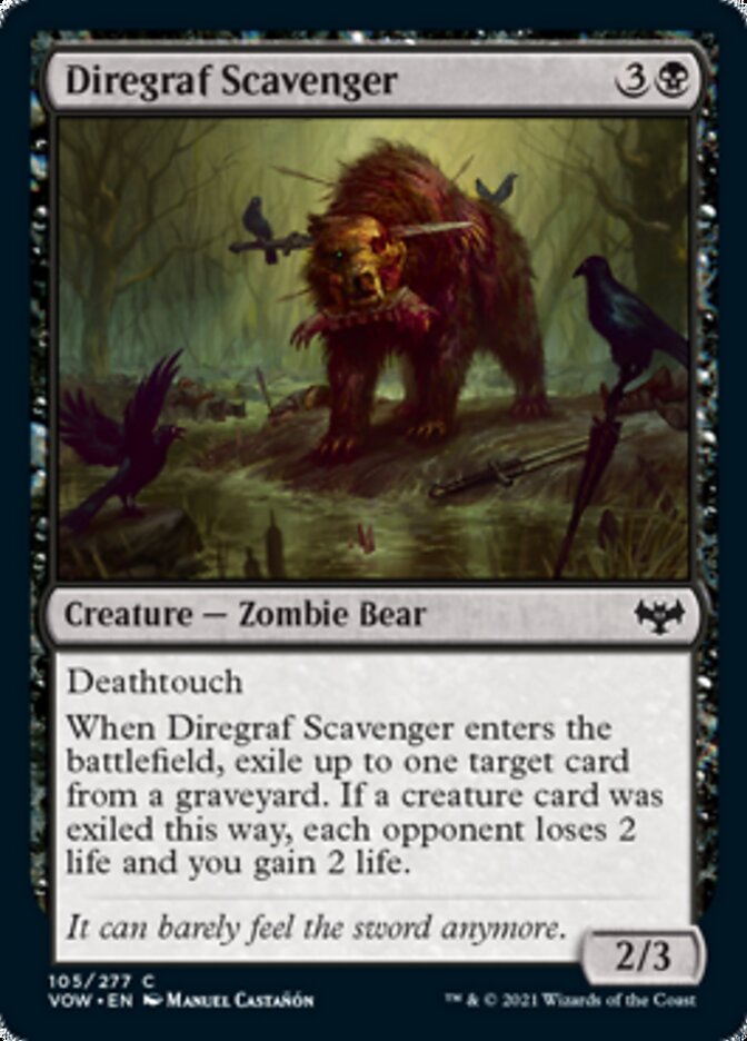 Diregraf Scavenger [Innistrad: Crimson Vow] | Card Citadel