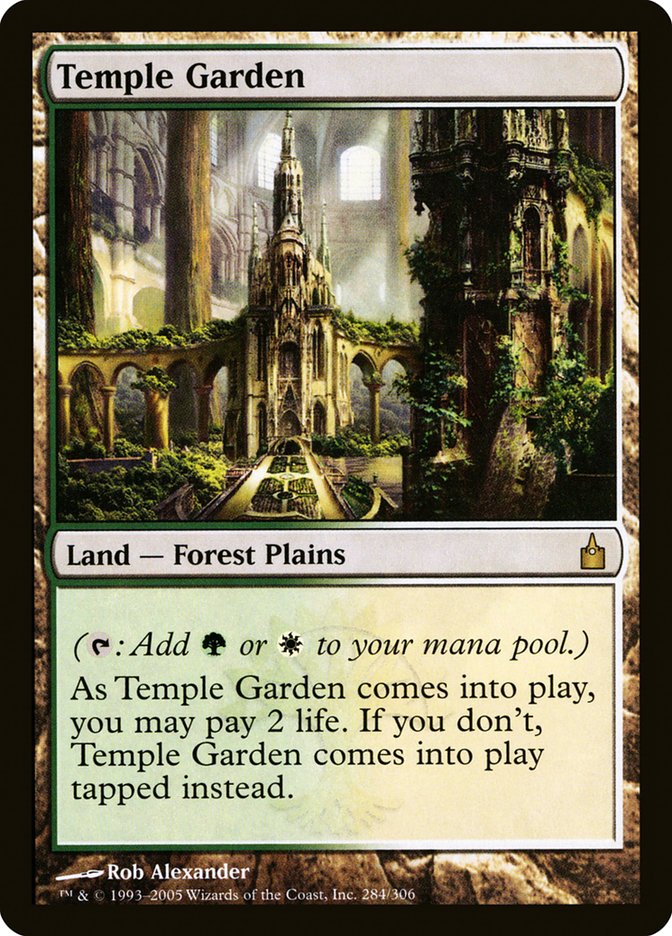 Temple Garden [Ravnica: City of Guilds] | Card Citadel