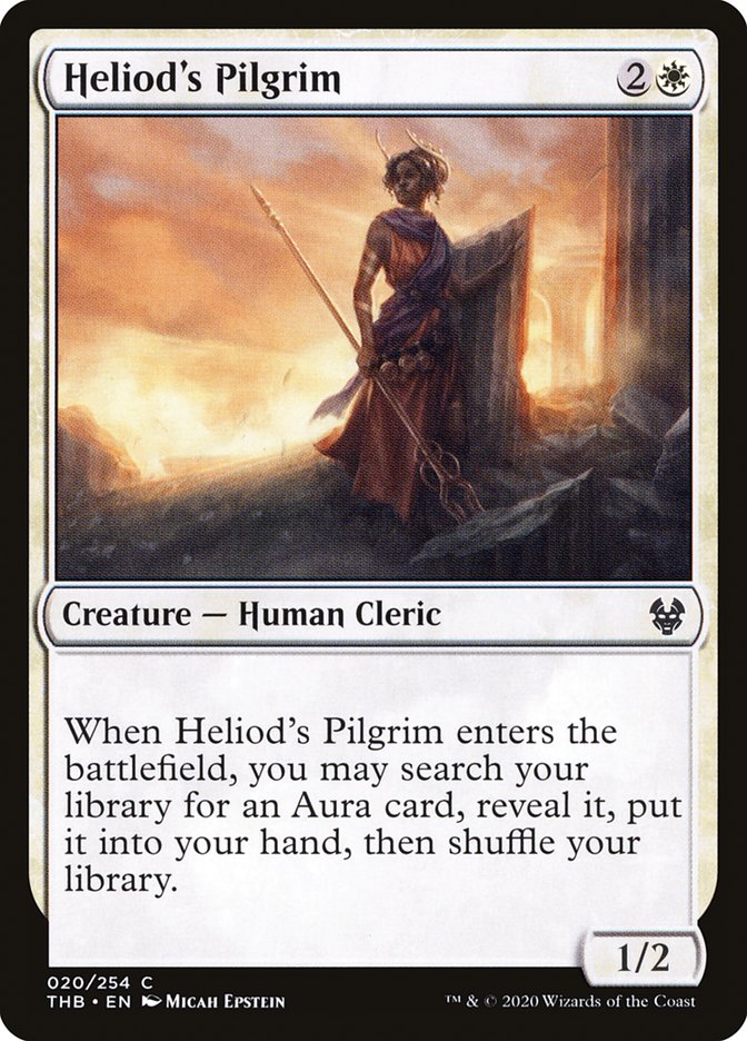 Heliod's Pilgrim [Theros Beyond Death] | Card Citadel