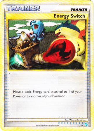 Energy Switch (21/30) [HeartGold & SoulSilver: Trainer Kit - Gyarados] | Card Citadel