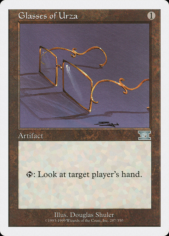 Glasses of Urza [Classic Sixth Edition] | Card Citadel