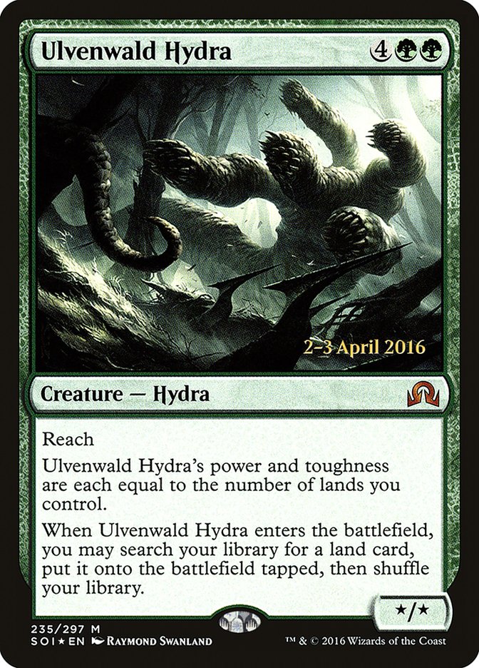 Ulvenwald Hydra [Shadows over Innistrad Promos] | Card Citadel