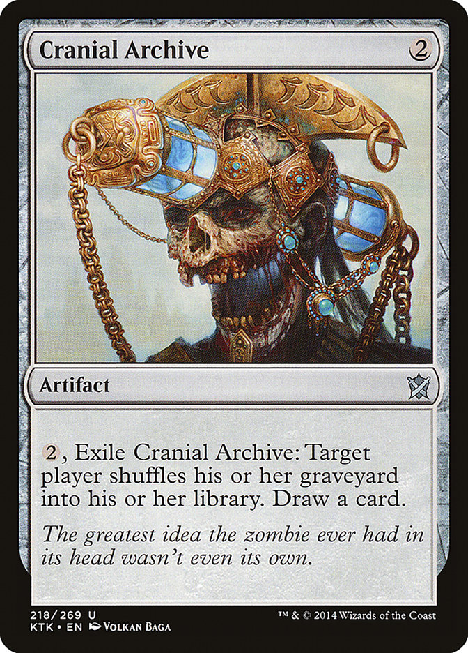 Cranial Archive [Khans of Tarkir] | Card Citadel