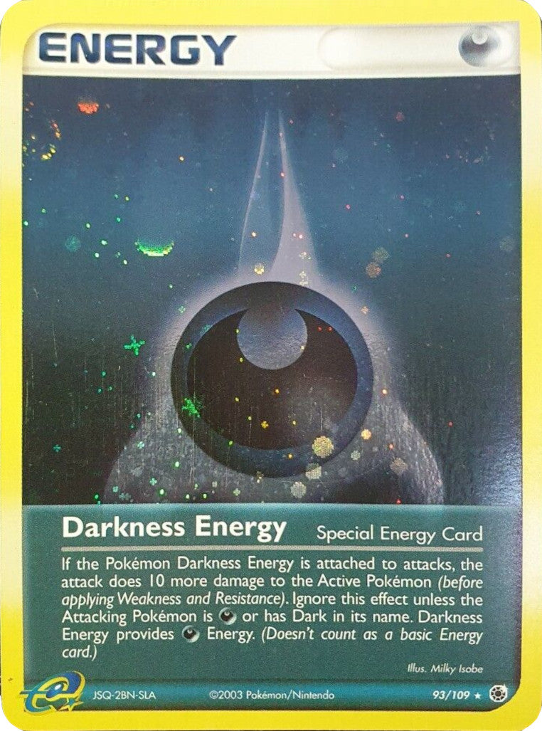 Darkness Energy (93/109) (Cosmos Holo) [EX: Ruby & Sapphire] | Card Citadel