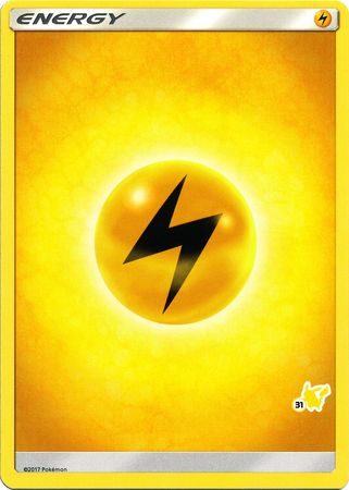 Lightning Energy (Pikachu Stamp #31) [Battle Academy 2020] | Card Citadel