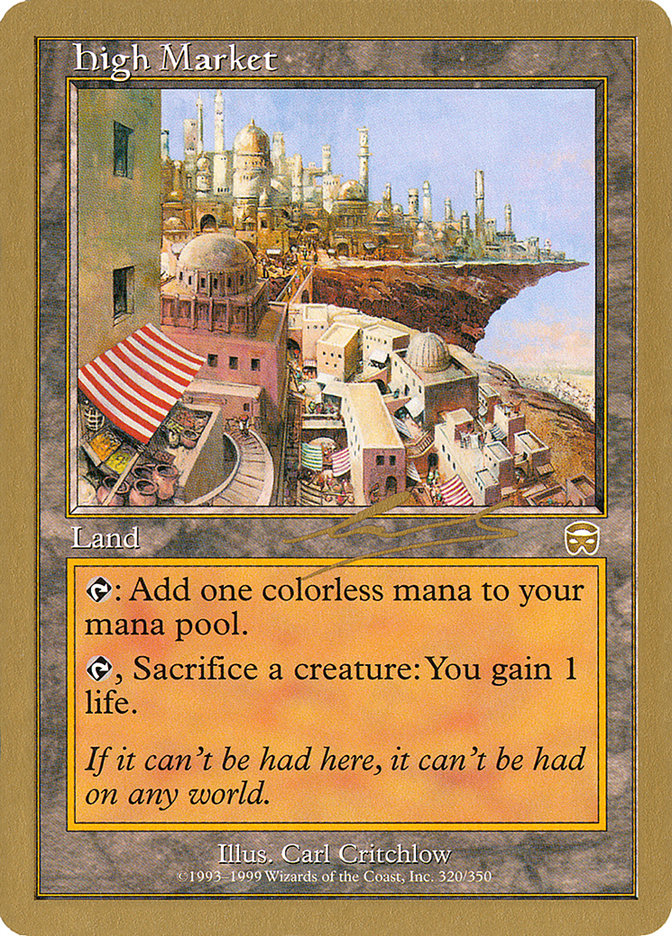 High Market (Nicolas Labarre) [World Championship Decks 2000] | Card Citadel