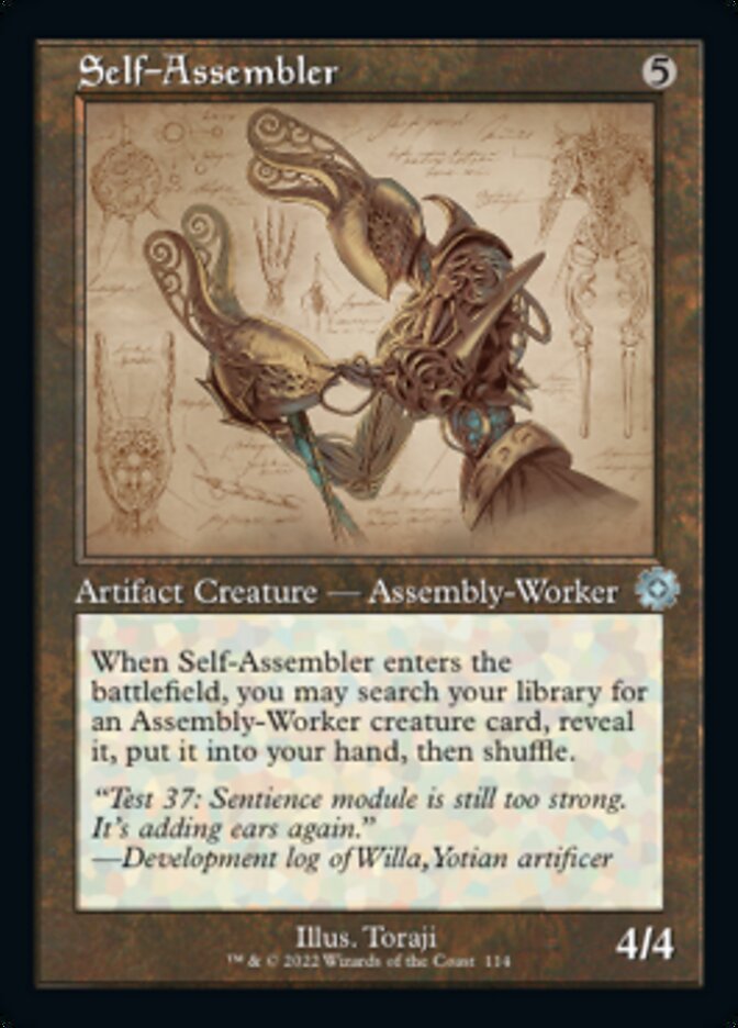 Self-Assembler (Retro Schematic) [The Brothers' War Retro Artifacts] | Card Citadel