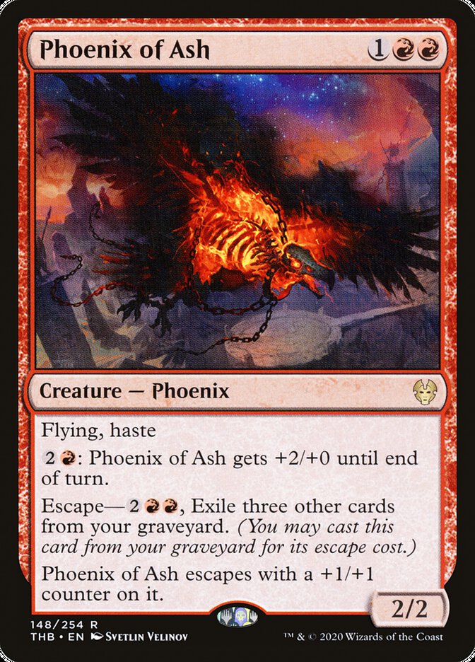 Phoenix of Ash [Theros Beyond Death] | Card Citadel