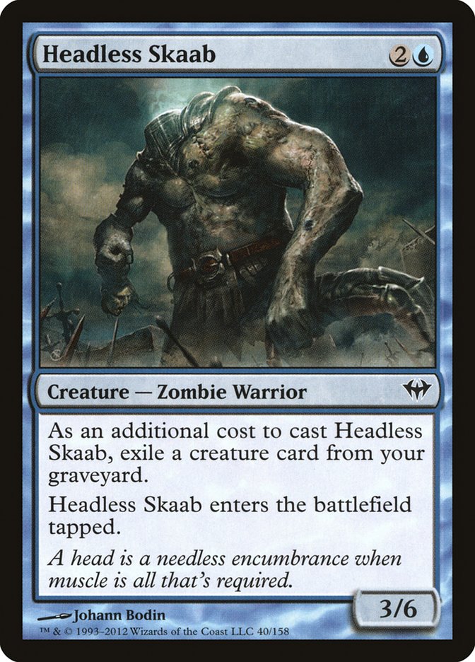 Headless Skaab [Dark Ascension] | Card Citadel