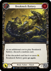 Breakneck Battery (Yellow) [U-WTR012] (Welcome to Rathe Unlimited)  Unlimited Normal | Card Citadel