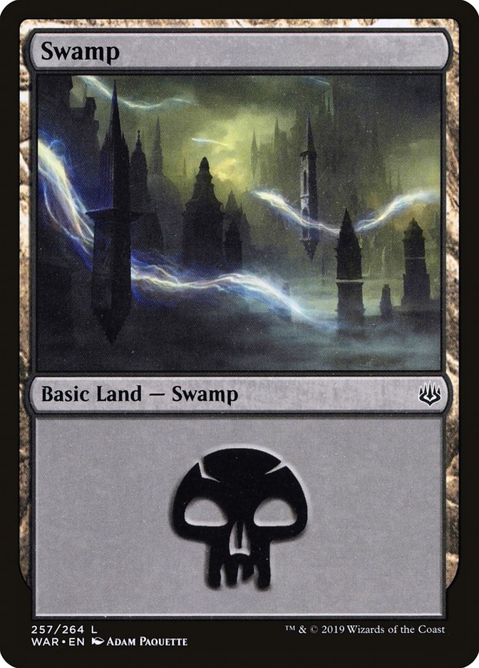 Swamp [War of the Spark] | Card Citadel