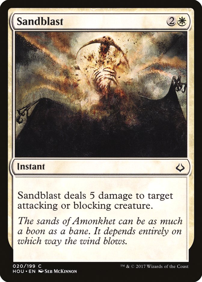 Sandblast [Hour of Devastation] | Card Citadel