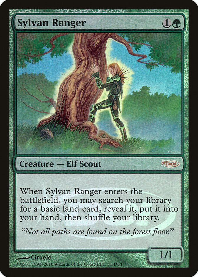 Sylvan Ranger [Wizards Play Network 2010] | Card Citadel