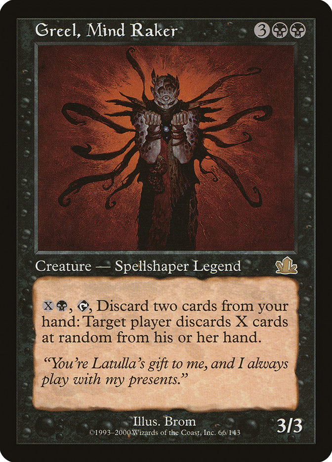 Greel, Mind Raker [Prophecy] | Card Citadel