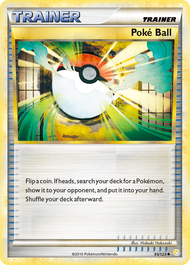 Poke Ball (95/123) [HeartGold & SoulSilver: Base Set] | Card Citadel