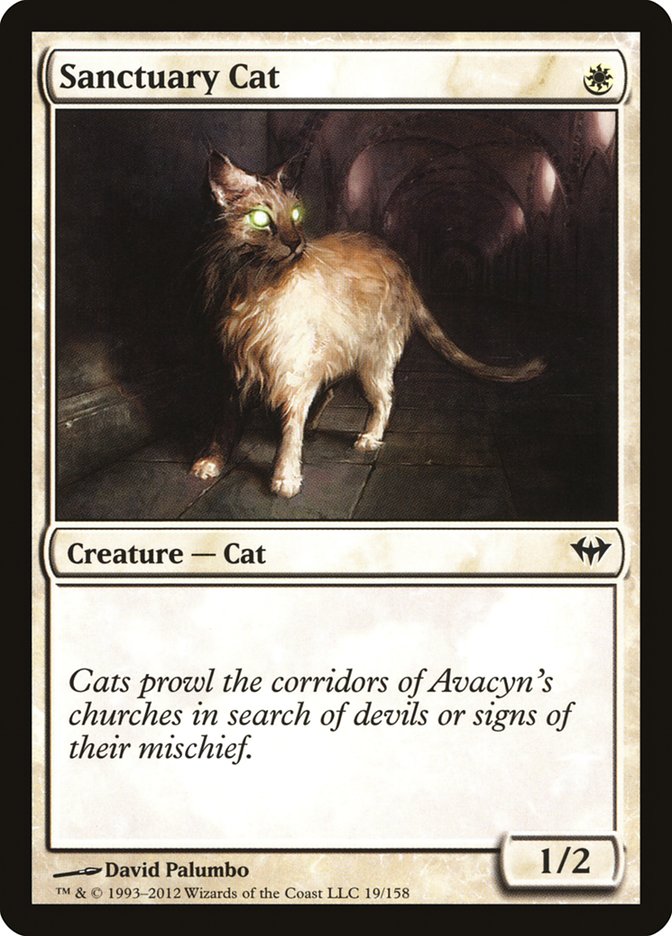 Sanctuary Cat [Dark Ascension] | Card Citadel