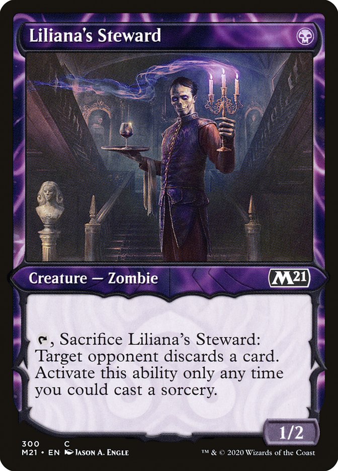 Liliana's Steward (Showcase) [Core Set 2021] | Card Citadel