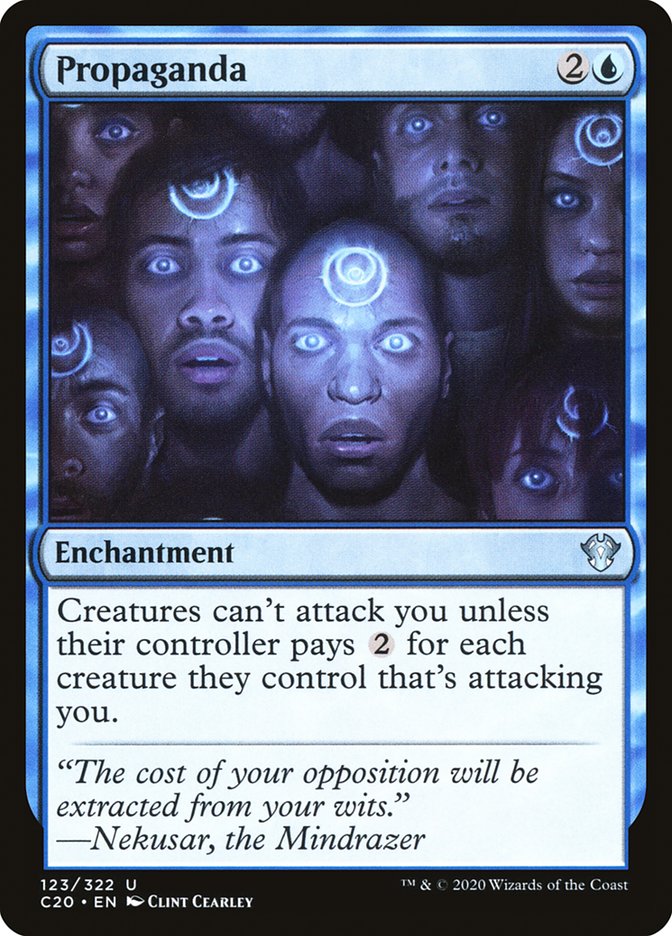Propaganda [Commander 2020] | Card Citadel