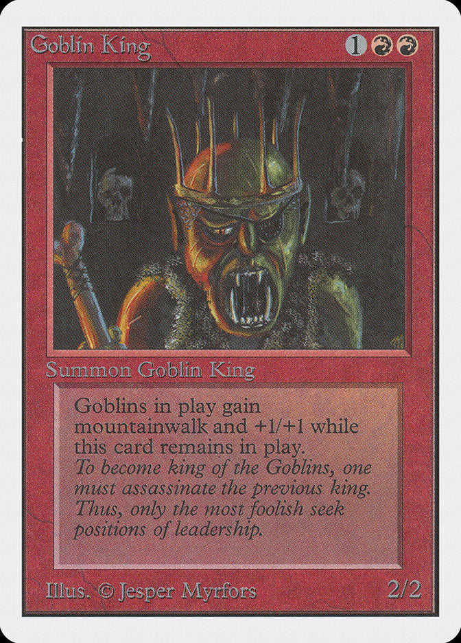 Goblin King [Unlimited Edition] | Card Citadel