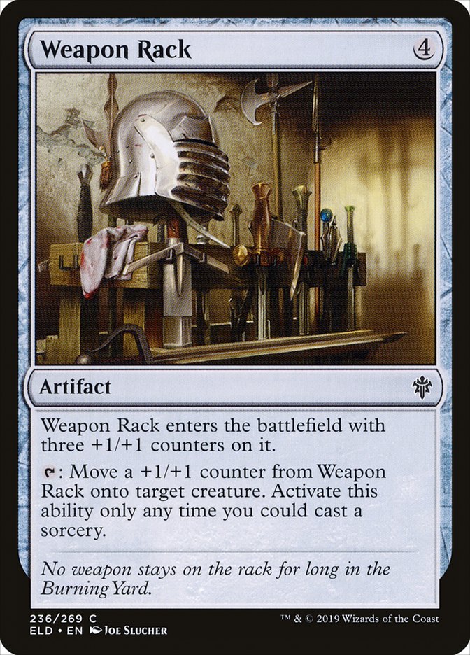 Weapon Rack [Throne of Eldraine] | Card Citadel