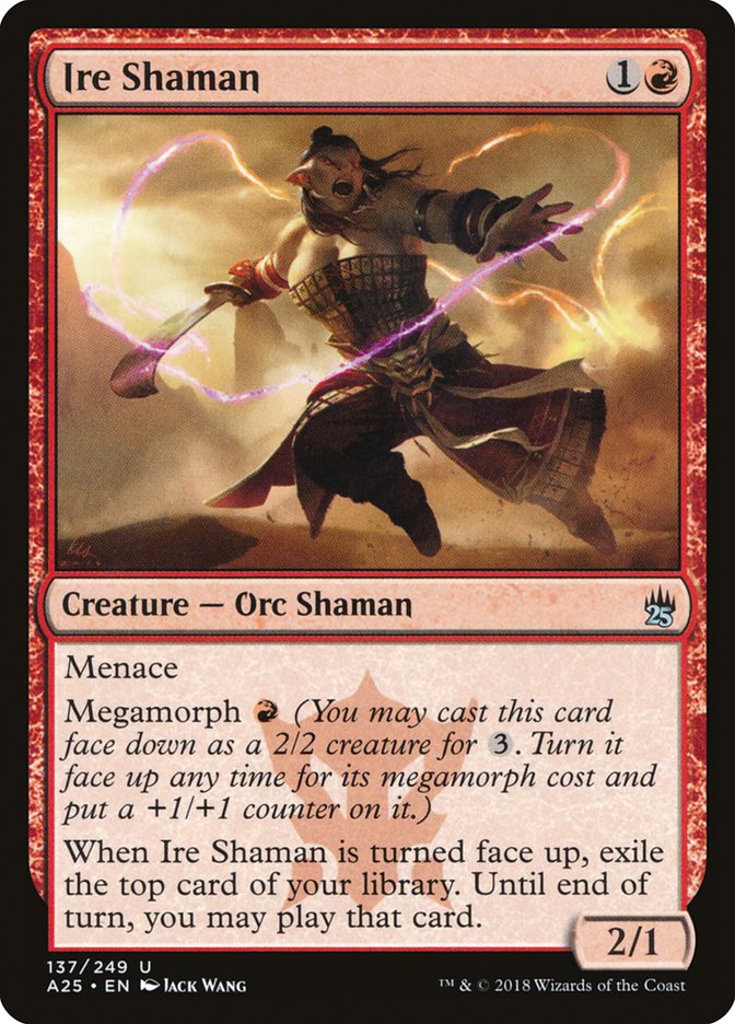 Ire Shaman [Masters 25] | Card Citadel