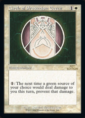Circle of Protection: Green (Retro) [30th Anniversary Edition] | Card Citadel