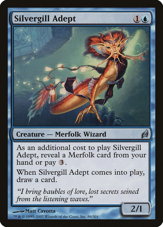 Silvergill Adept [Lorwyn] | Card Citadel