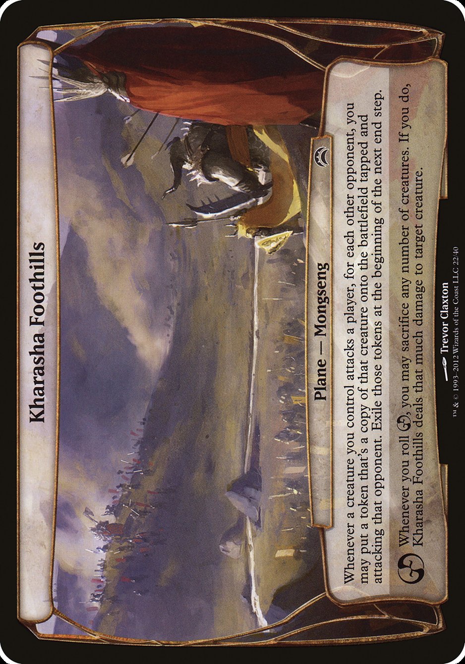 Kharasha Foothills [Planechase 2012 Planes] | Card Citadel