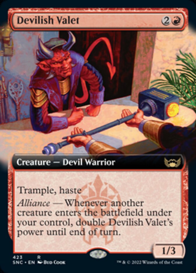 Devilish Valet (Extended Art) [Streets of New Capenna] | Card Citadel