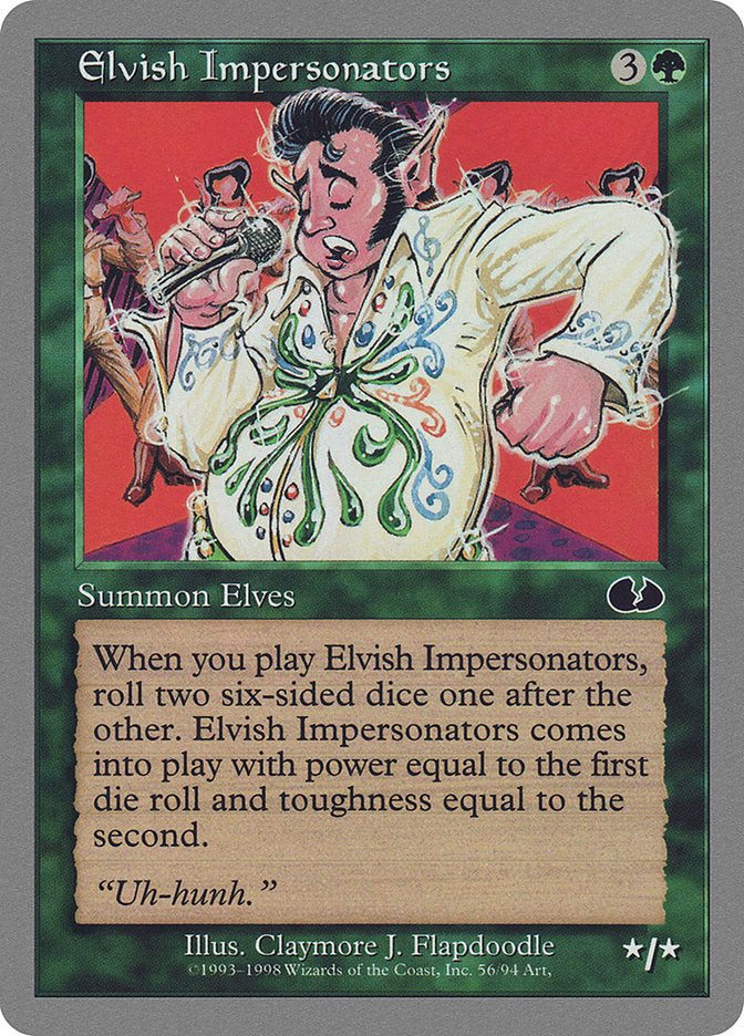 Elvish Impersonators [Unglued] | Card Citadel