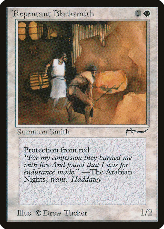 Repentant Blacksmith [Arabian Nights] | Card Citadel