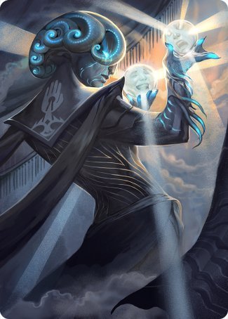 Queza, Augur of Agonies Art Card [Streets of New Capenna Art Series] | Card Citadel