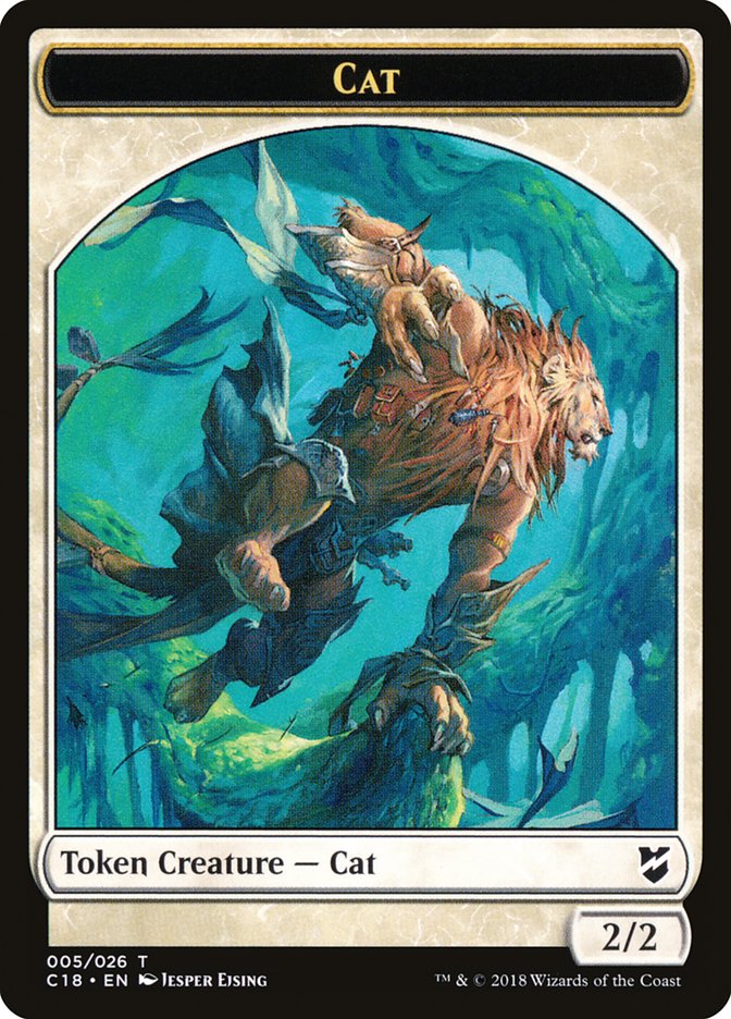 Cat [Commander 2018 Tokens] | Card Citadel