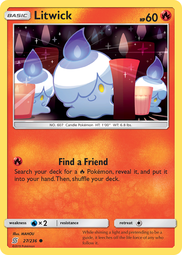 Litwick (27/236) [Sun & Moon: Unified Minds] | Card Citadel