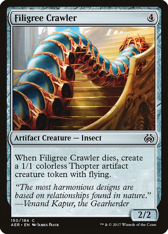 Filigree Crawler [Aether Revolt] | Card Citadel