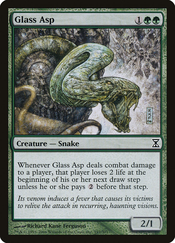 Glass Asp [Time Spiral] | Card Citadel