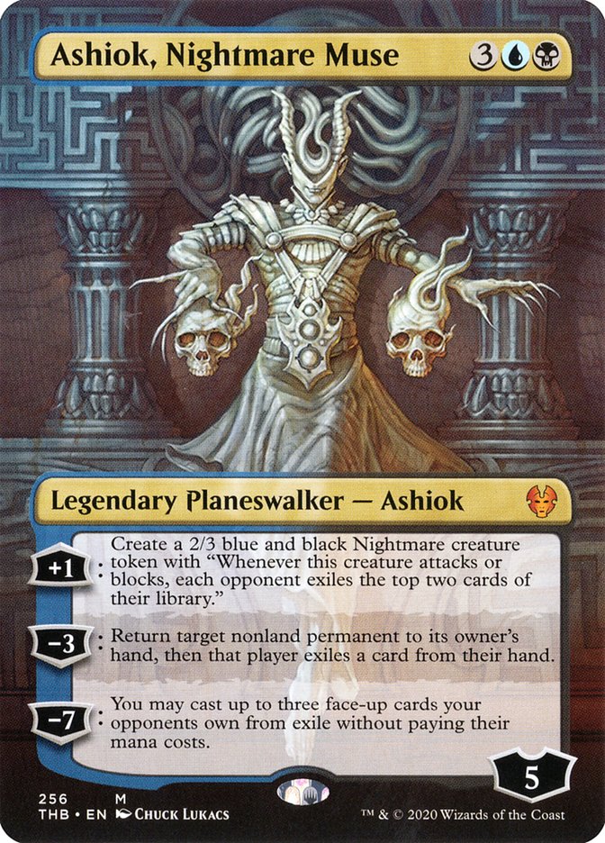 Ashiok, Nightmare Muse (Borderless) [Theros Beyond Death] | Card Citadel