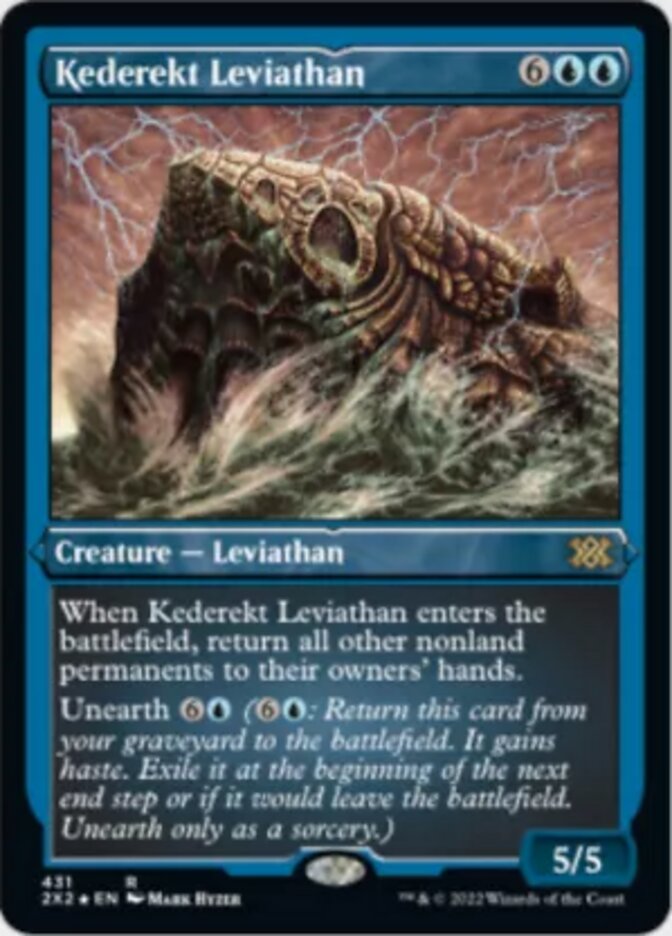 Kederekt Leviathan (Foil Etched) [Double Masters 2022] | Card Citadel