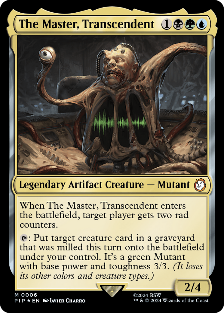 The Master, Transcendent [Fallout] | Card Citadel
