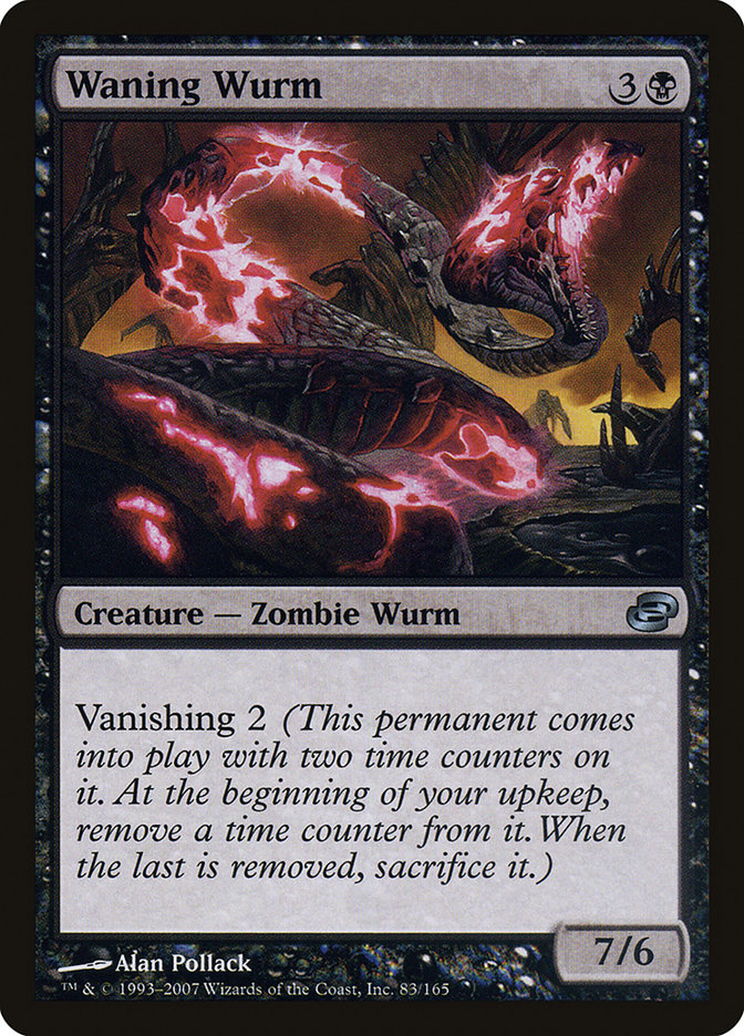 Waning Wurm [Planar Chaos] | Card Citadel