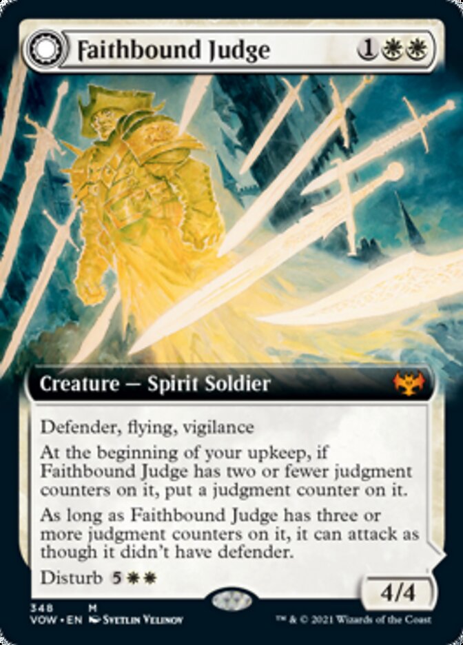 Faithbound Judge // Sinner's Judgment (Extended) [Innistrad: Crimson Vow] | Card Citadel