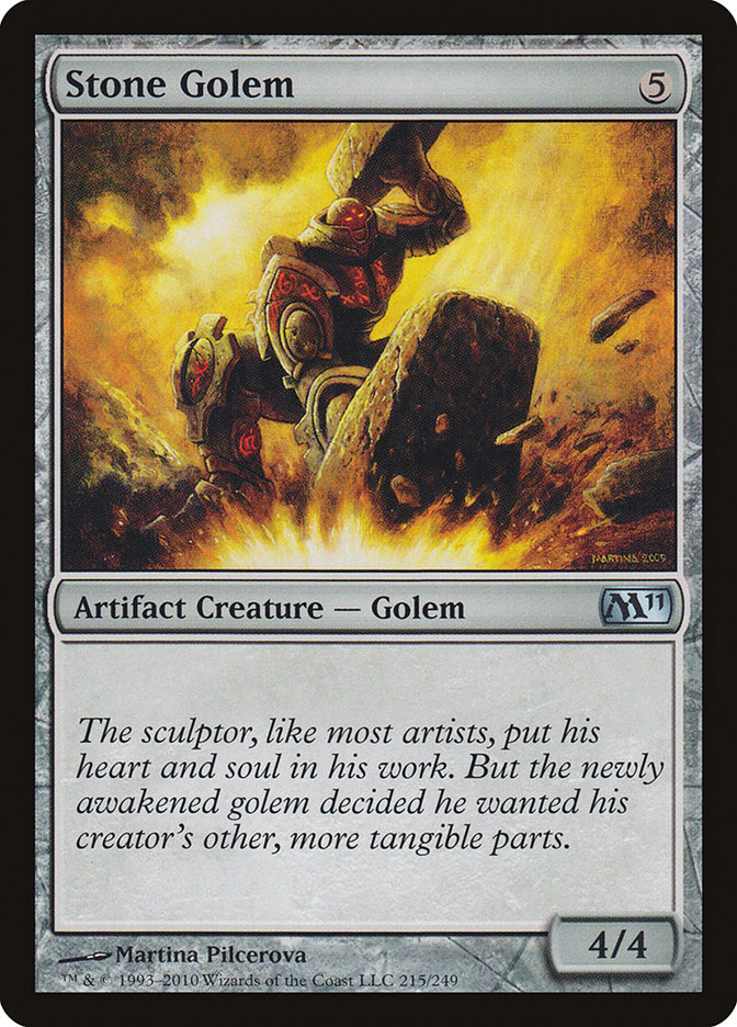 Stone Golem [Magic 2011] | Card Citadel