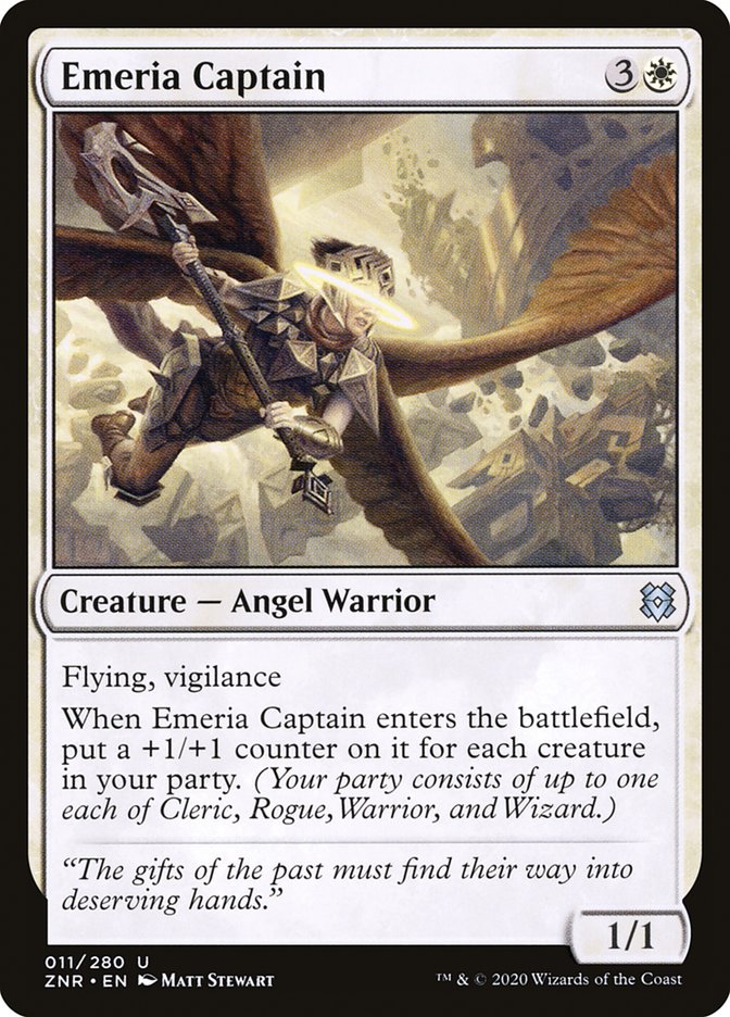 Emeria Captain [Zendikar Rising] | Card Citadel