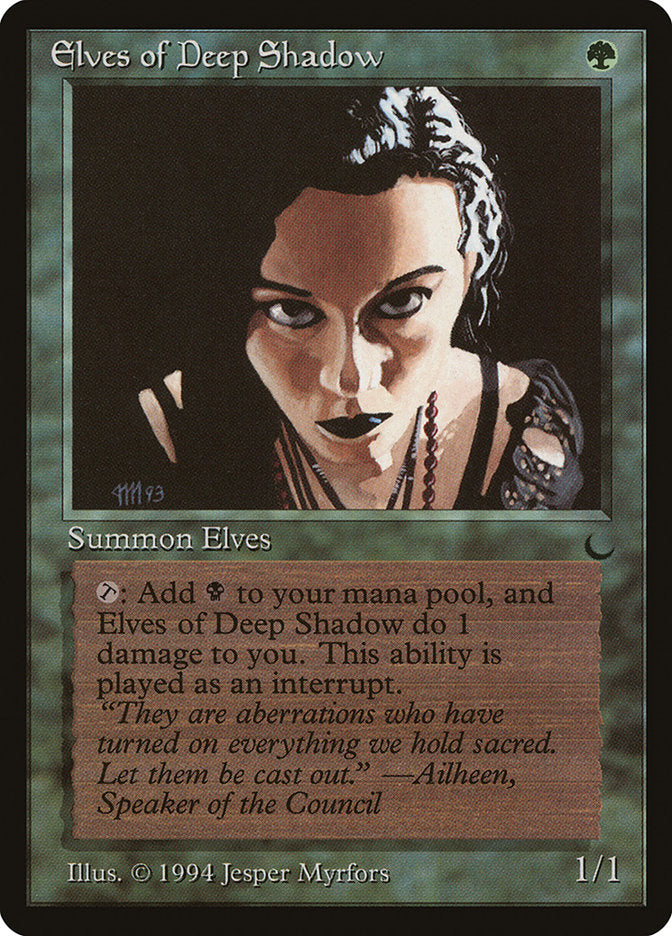 Elves of Deep Shadow [The Dark] | Card Citadel