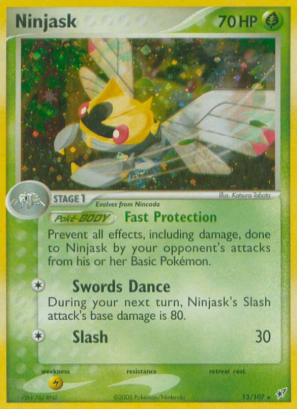 Ninjask (13/107) [EX: Deoxys] | Card Citadel