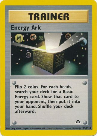 Energy Ark (75/75) [Neo Discovery Unlimited] | Card Citadel